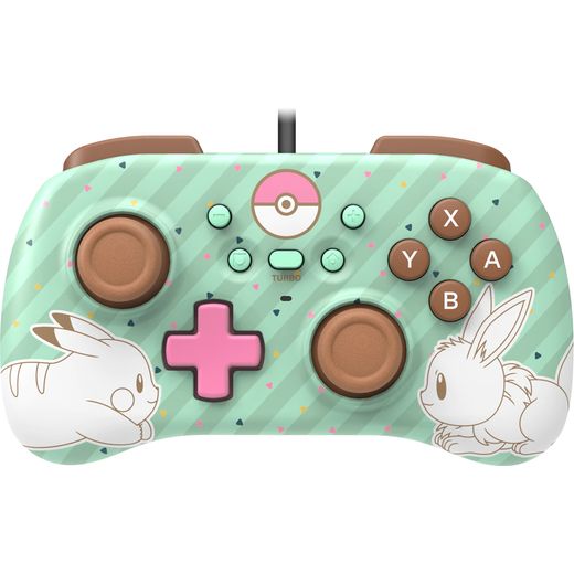 Hori Pikachu Edition Gaming Controller For Nintendo Switch - Green
