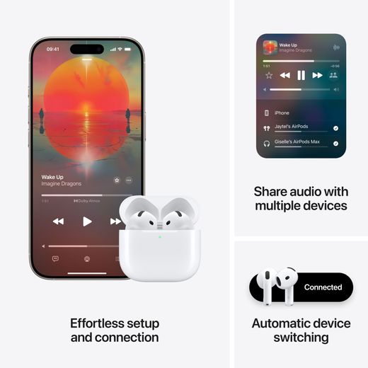 AirPods 4 White - Annotation - Features