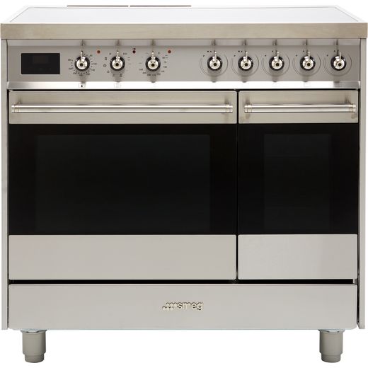 This C92IPX9_SS Smeg Electric Range Cooker has 2 cavities, 5 zones