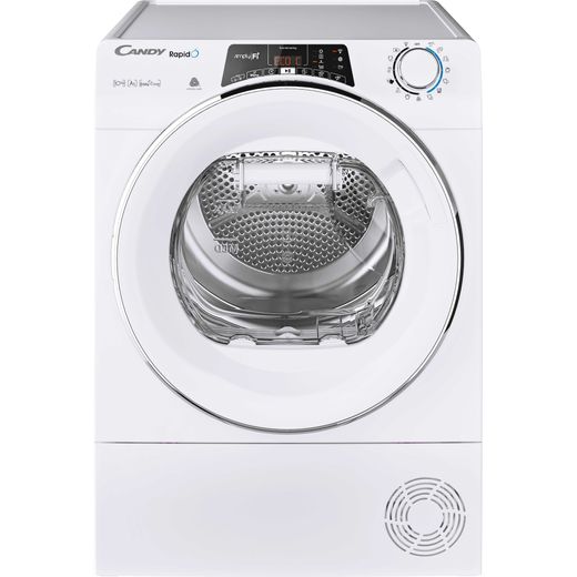 Candy ROEH10A2TCE Wifi Connected 10Kg Heat Pump Tumble Dryer - White - A++ Rated