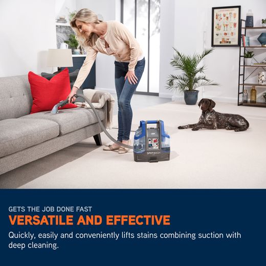Vax SpotWash Duo CDCW-CSXA Carpet Cleaner - Annotation -  Versatile and effective shot