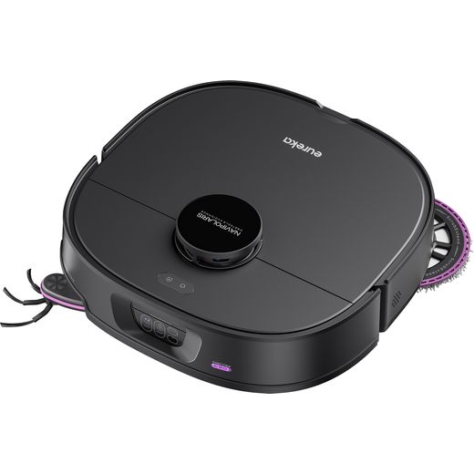 Eureka J15 Max Robotic Vacuum Cleaner - Black - Back left perspective