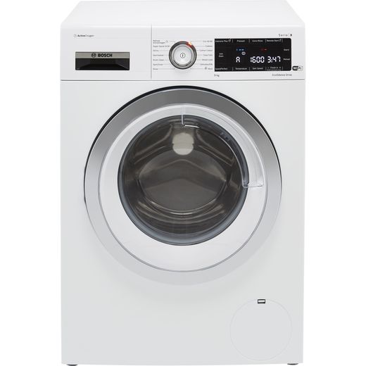 Bosch Serie 8 WAX32LH9GB Wifi Connected 9Kg Washing Machine with 1600 rpm - White - C Rated