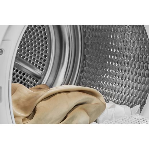Bosch Series 4 WTH85226GB 8Kg Heat Pump Tumble Dryer - White  - close up inside shot
