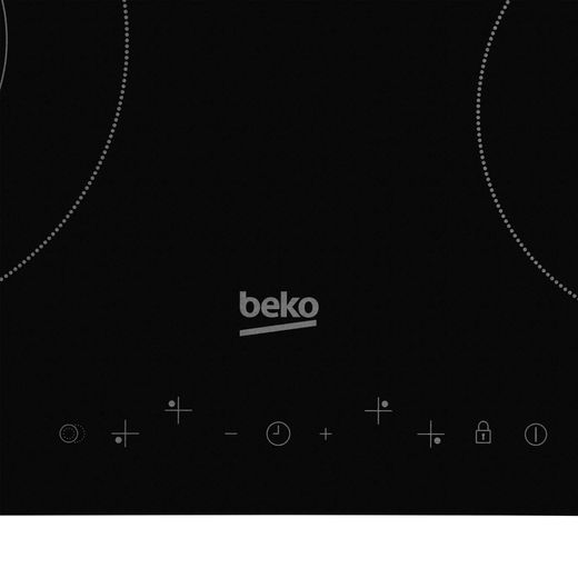 Beko HIC64402T 58cm Ceramic Hob - Black