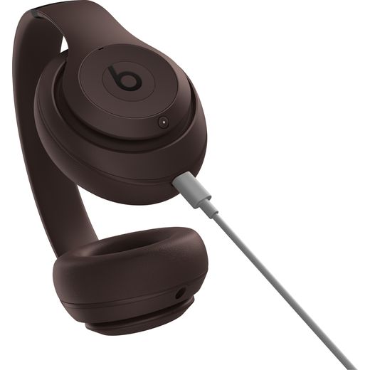 Beats Headphones - Deep Brown - Underneath with cable shot