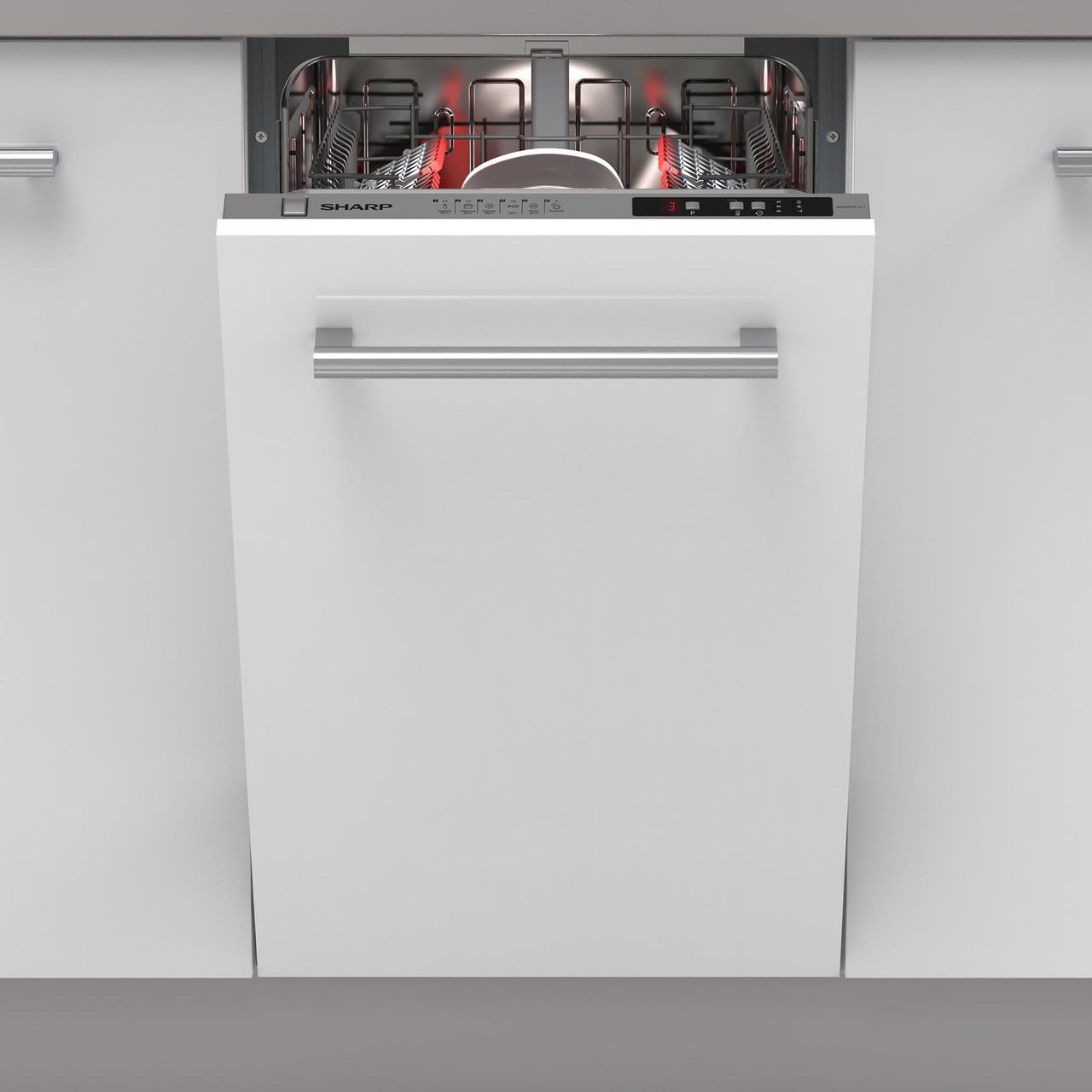 Sharp QW-S22I492X-EN Fully Integrated Slimline Dishwasher Review