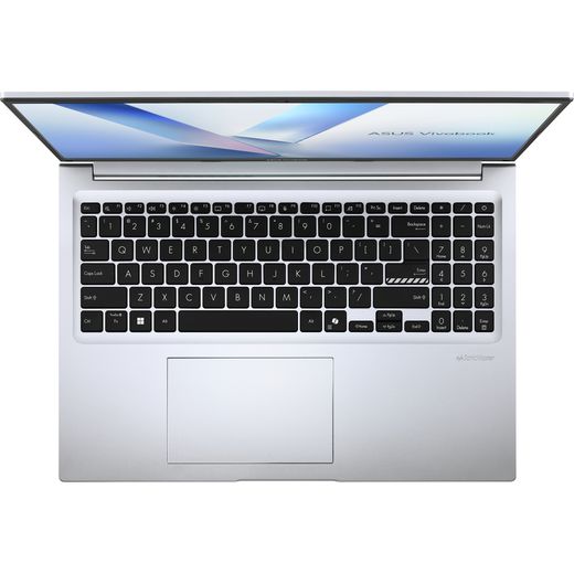 Asus Vivobook 16 16" Laptop - AMD Ryzen™ 5, 512GB SSD, 16 GB RAM - Silver - Keyboard top view