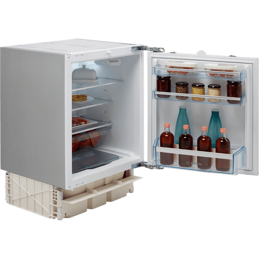 Bosch Series 6 KUR15AFF0G Integrated Under Counter Fridge - Fixed Door Fixing Kit - White - F Rated