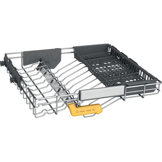 Whirlpool Standard Dishwasher - Black - Right rack perspective 
