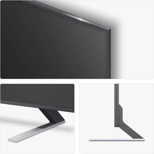 LG QNED85A6 4K Ultra HD MiniLED Smart TV - Bezel and stand