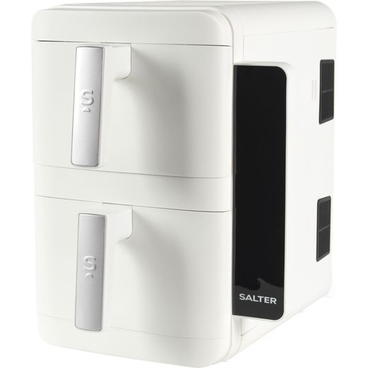 Salter Verticook Ultra EK6642WHT Air Fryer - White - Left perspective shot