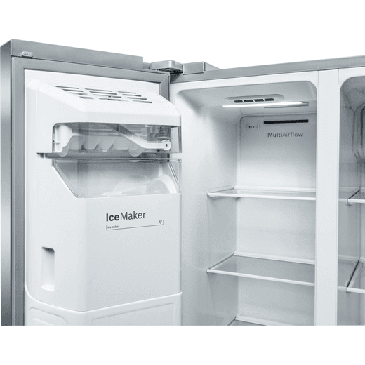 Bosch Fridge Freezer - Stainless Steel - Icemaker