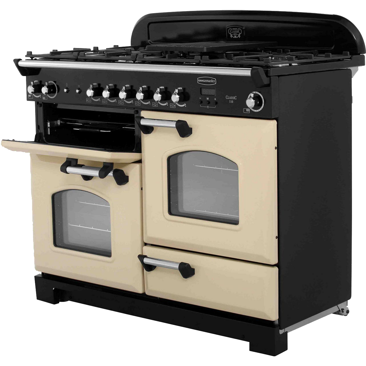 Rangemaster CLA110NGFCR/C Classic 110cm 6 Burners A+/A+ Gas Range