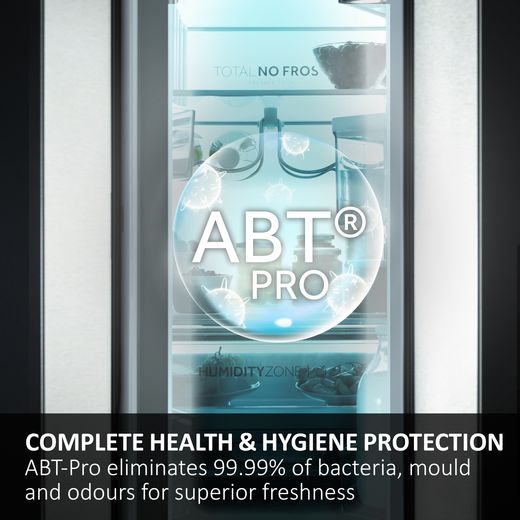 Haier Series 7 American Fridge Freezer - Sapphire Glass - Annotation - ABT pro shot