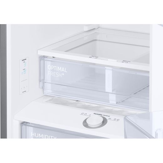 Samsung Total No Frost Fridge Freezer - Black - Close up shelf shot