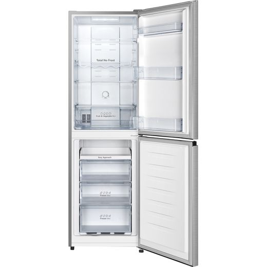 Hisense 50/50 Frost Free Fridge Freezer - Stainless Stee