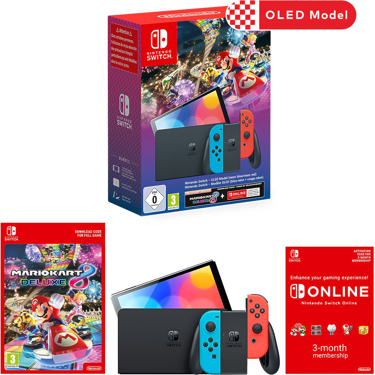 Nintendo Switch Game Deals Mario Kart 8 Deluxe Support 13 Languages Tv  Tabletop Handheld For Switch Oled Lite Console - Game Deals - AliExpress