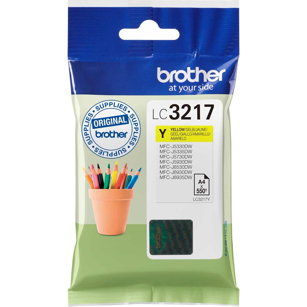 Brother LC3217Y Yellow Ink Cartridge Review