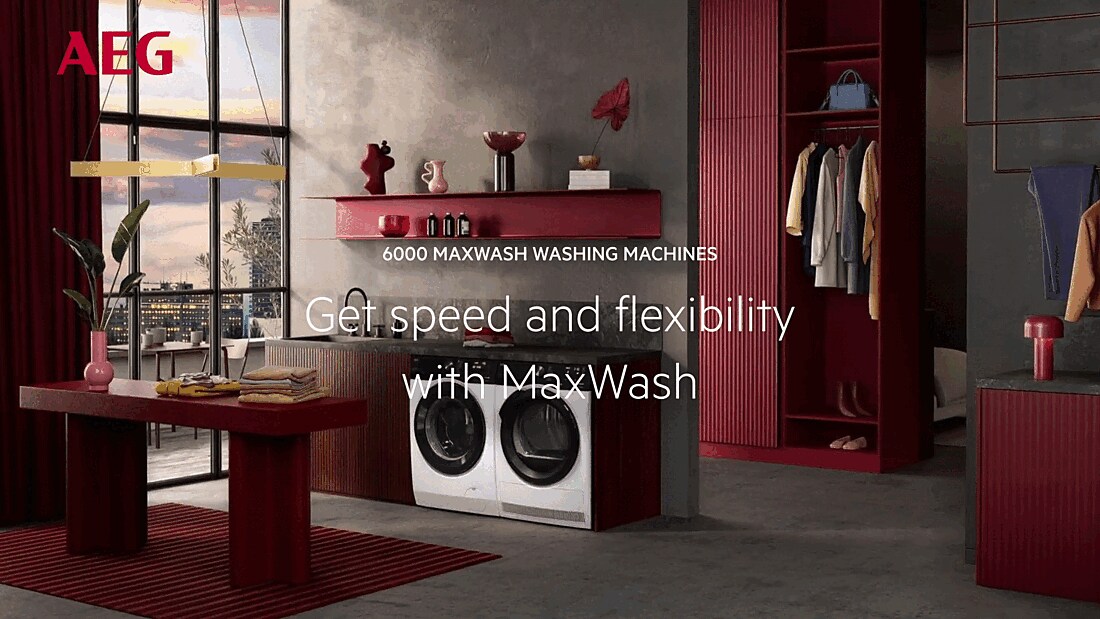 AEG LFED61944B Washing Machine with 1400 rpm - White - Annotation - MaxWash