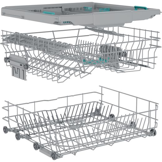 Hisense Hi4 Standard Dishwasher - White - Racks