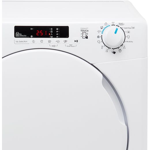 Candy Smart 8Kg Condenser Tumble Dryer - White