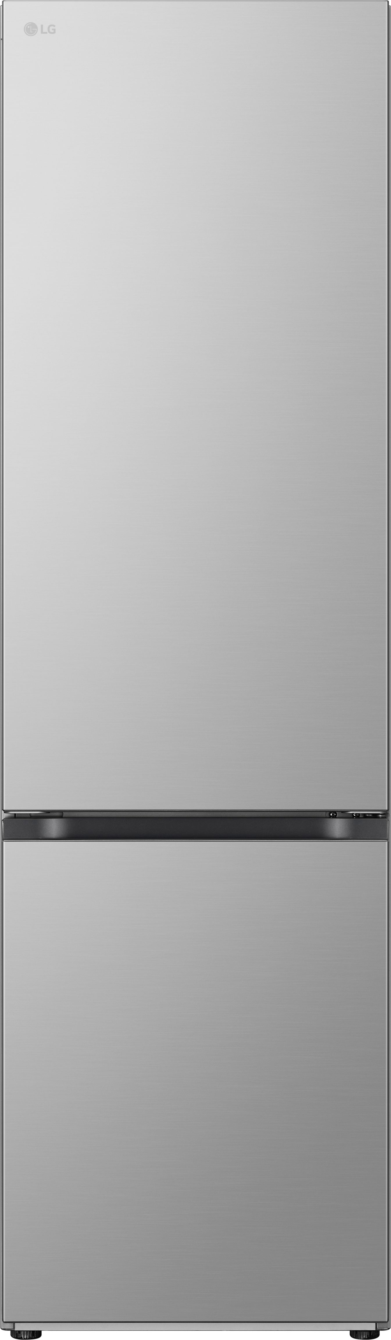 LG NatureFRESH GBV3200DPY 70/30 Frost Free Fridge Freezer - Prime Silver - D Rated, Silver