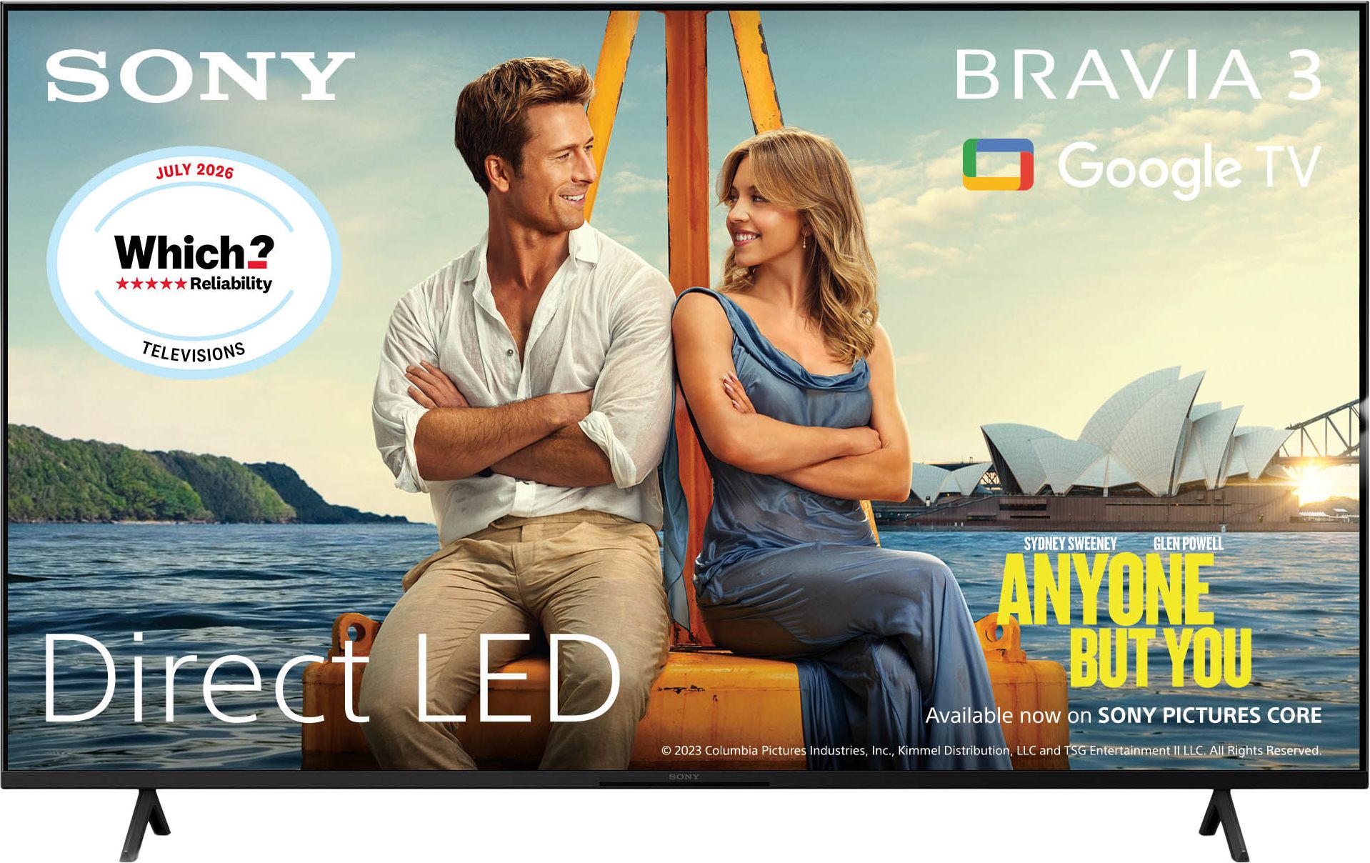 Sony BRAVIA 3 55-inch 4K Ultra HD Smart LED TV Black
