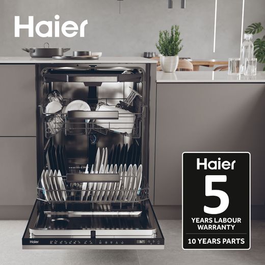 Haier I-PRO SHINE SERIES 5 - Biovitae Collection Standard Dishwasher - Stainless Steel - Warranty