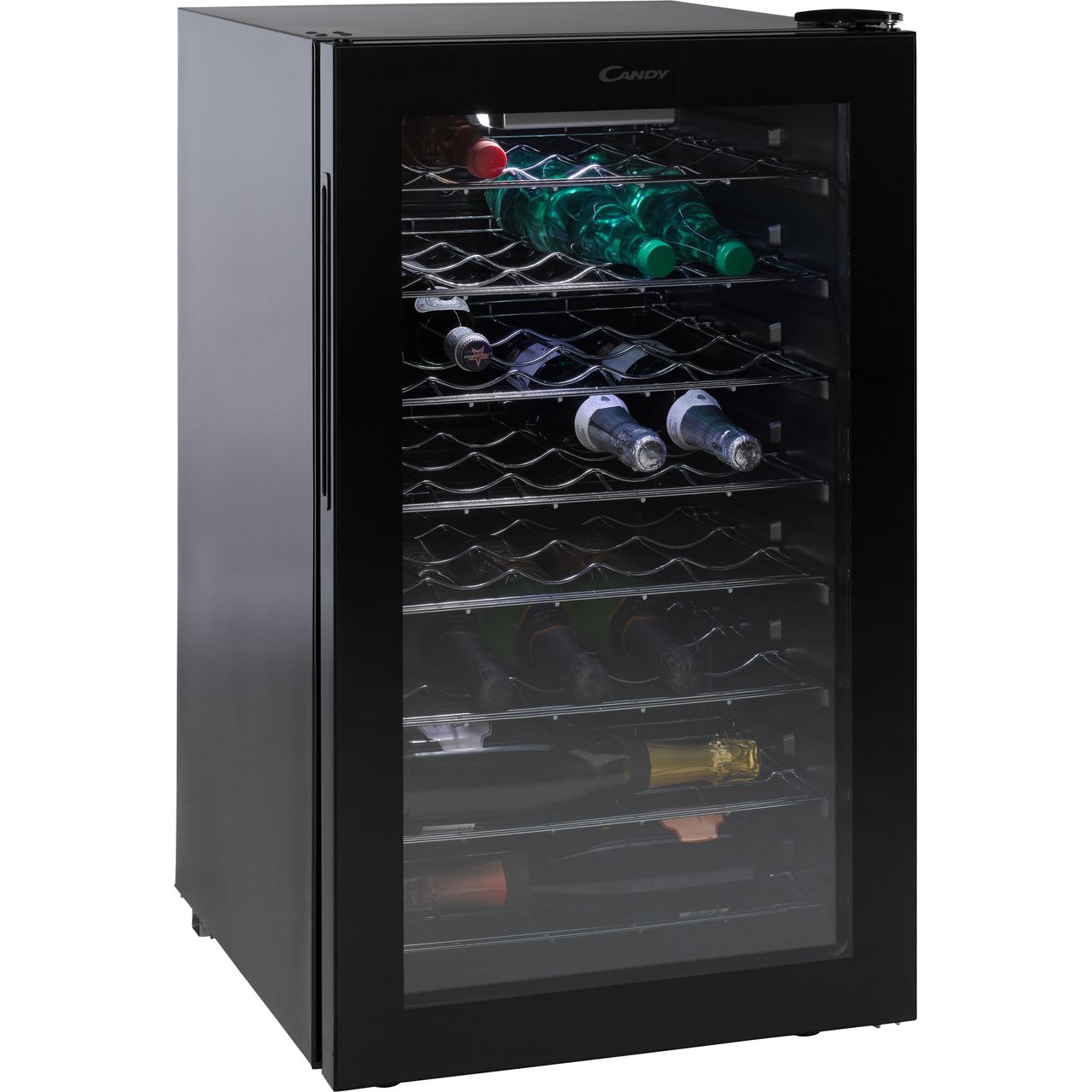 Cwc150uk Bk Candy Wine Cooler 40 Bottle Capacity Ao Com