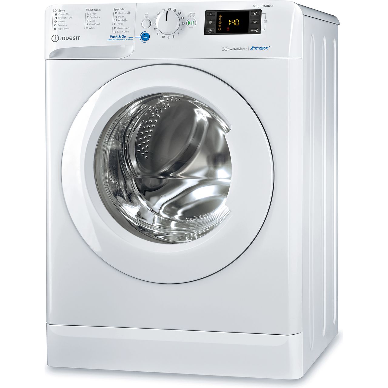 Indesit BWE101683XWUKN 10Kg Washing Machine with 1600 rpm Review