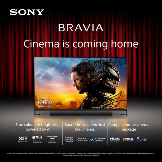 Sony BRAVIA 3 S35B 65" 4K Ultra HD Smart Android TV - Annotation - Cinema at home shot