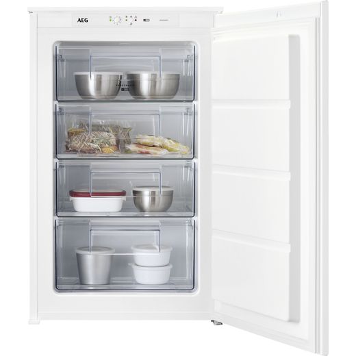 AEG ABE688E1LS Integrated Upright Freezer with Sliding Door Fixing Kit - E Rated