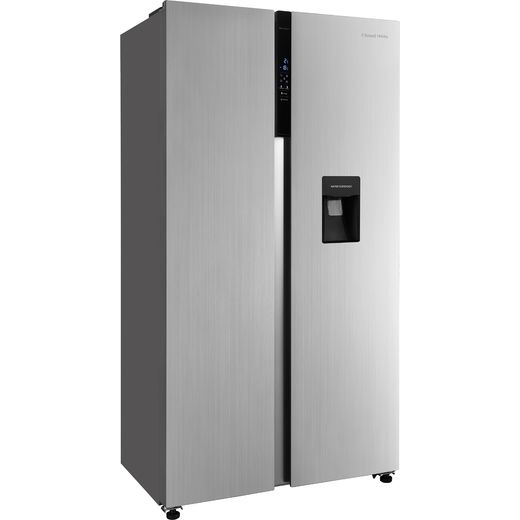 Russell Hobbs RH90AFF201SS-WD 177cm 70/30 Frost Free Fridge Freezer - Stainless Steel - Right perpsective shot
