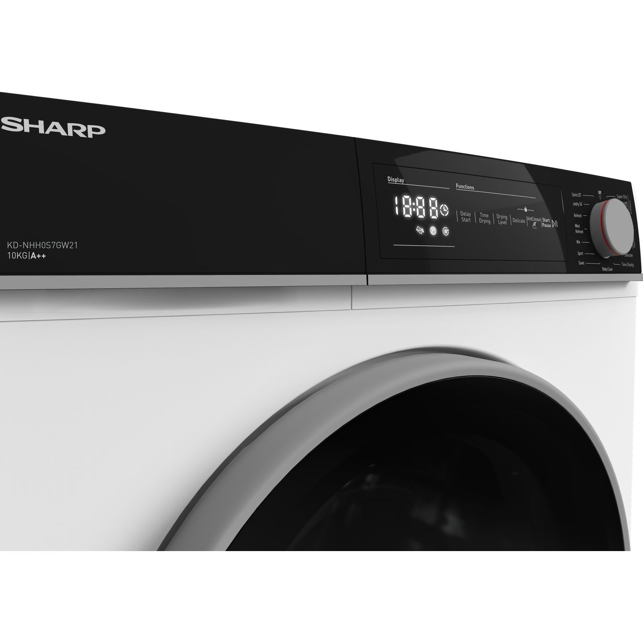 KD-NHH0S7GW21 | Sharp Heat Pump Tumble Dryer | ao.com