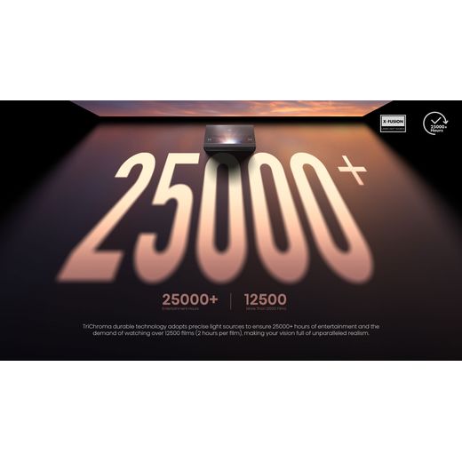 Hisense PX3 4K Ultra HD Laser TV Projector - Up to 150" - Annotation - 25000+ entertainment shot