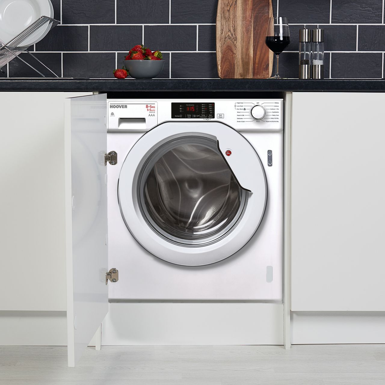 Hoover H-WASH 300 HBWD8514DC Integrated 8Kg / 5Kg Washer Dryer with 1400 rpm Review