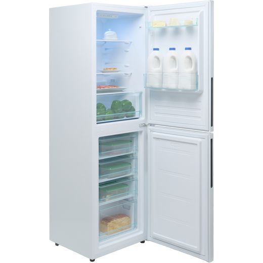 Candy CCT3L157EWK-1 176cm 50/50 Fridge Freezer - White - Doors open
