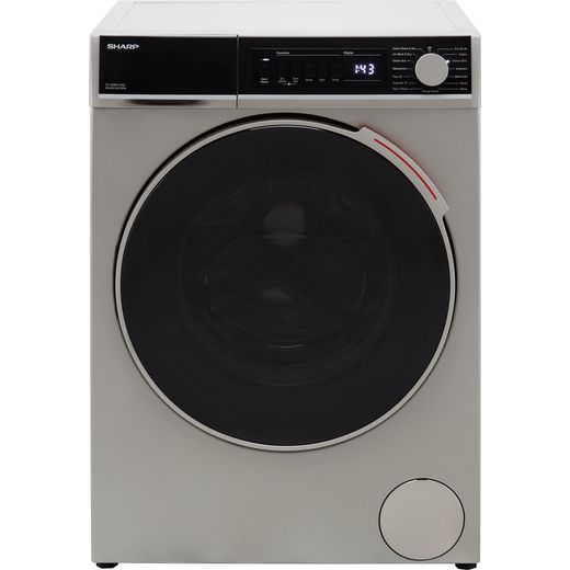 Sharp ES-NDB8144SD-EN Washer Dryer - Silver