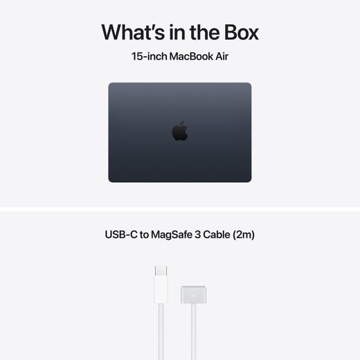 Apple MacBook Air, - Midnight - Annotation - Whats in the box