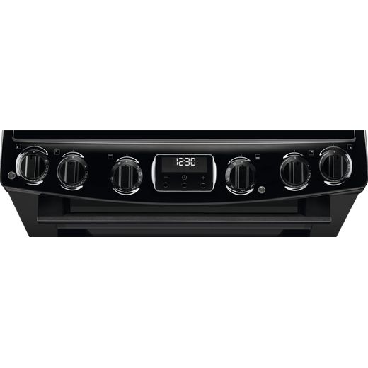 AEG 6000 SurroundCook 60cm Electric Cooker with - Black - Control panel shot