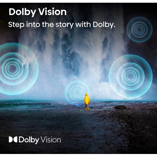 Hisense E7Q 43" 4K Ultra HD QLED Smart TV - Annotation - Dolby vision shot
