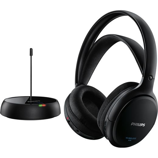 Philips Hi-Fi Over-Ear Wireless Headphones - Black