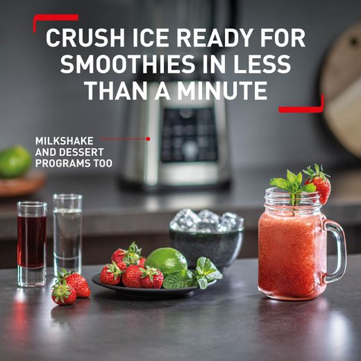 Tefal Perfectmix Cook BL83SD65 - Stainless Steel - Annotation - Crush ice ready for smoothies in less than a minute