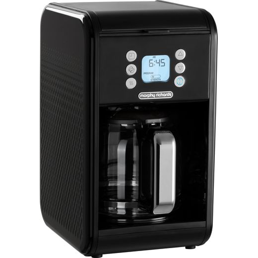 Morphy Richards Verve 163005 Filter Coffee Machine with Timer - Black