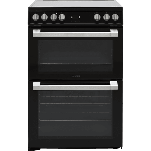 Hotpoint HDT67V9H2CB/UK Electric Cooker with Ceramic Hob - Black - A/A Rated