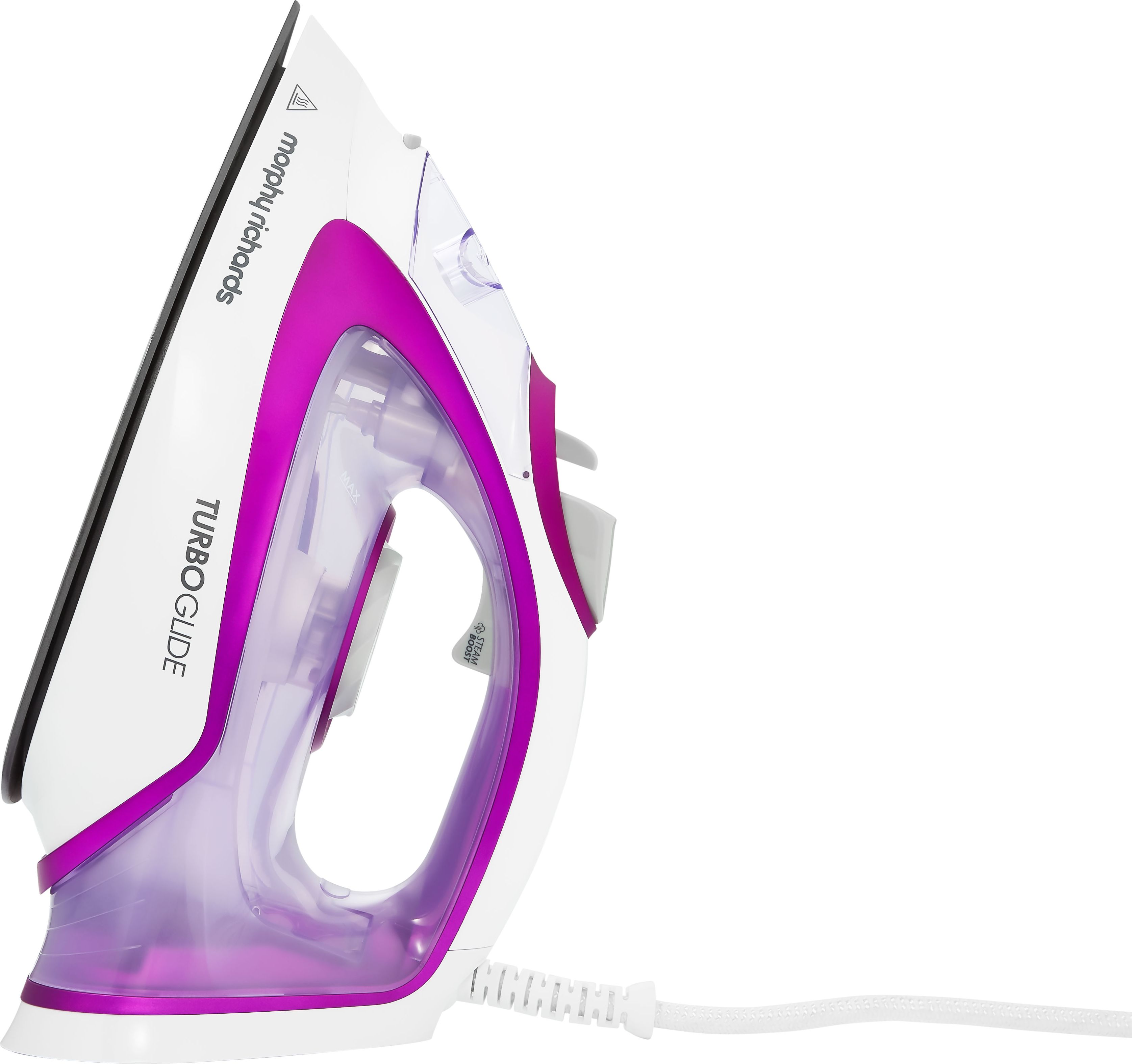 Morphy Richards Steam Iron - Ceramic Soleplate - Purple - 2800W