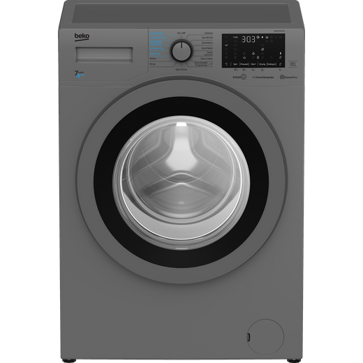 Beko WDER7440421S 7Kg / 4Kg Washer Dryer with 1400 rpm - Silver - D Rated