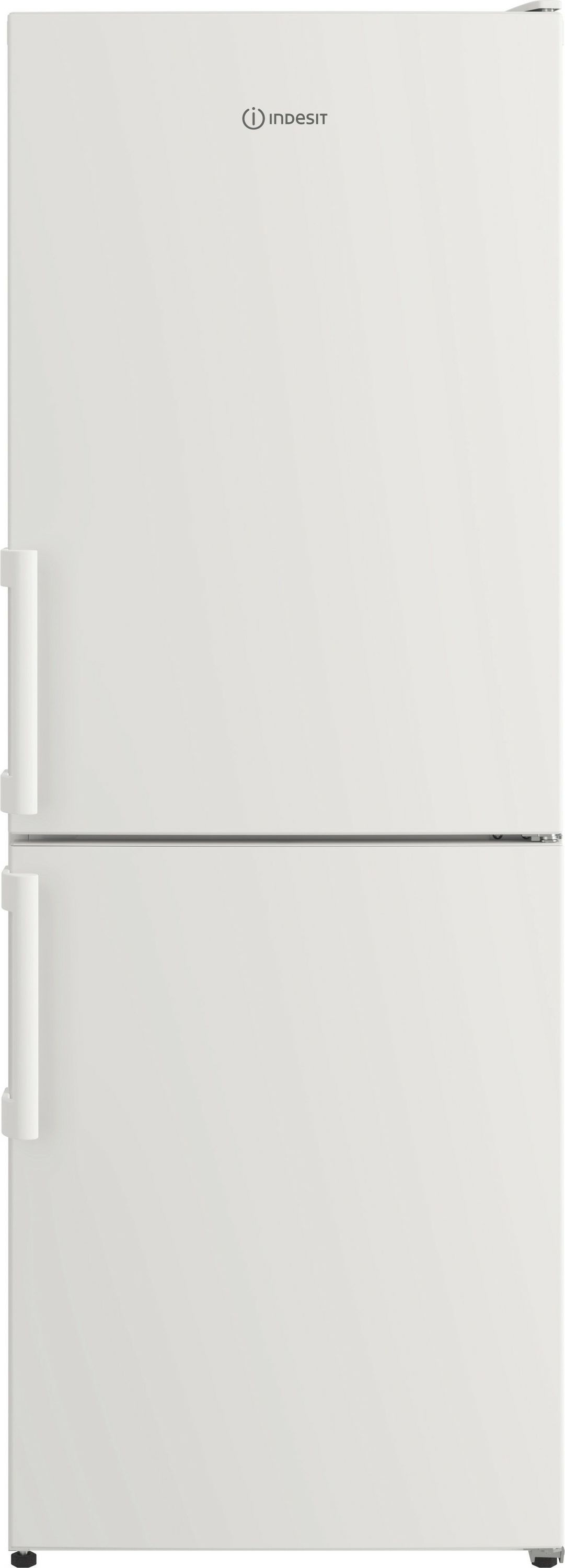 Image of Indesit IB55532WUK 152cm 60/40 Small Fridge Freezer - White - E Rated, White