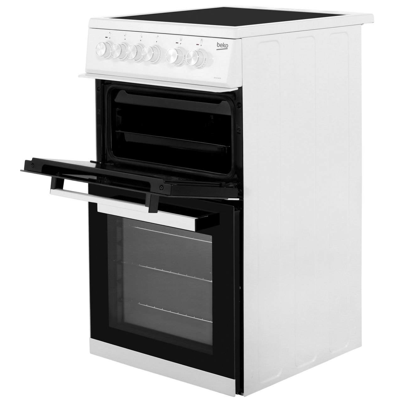 beko kdvc563aw 50 cm electric ceramic cooker white